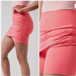 Athleta Transcend Skort Coral Pink Exercise Walking Tennis Preppy Travel Size 1X